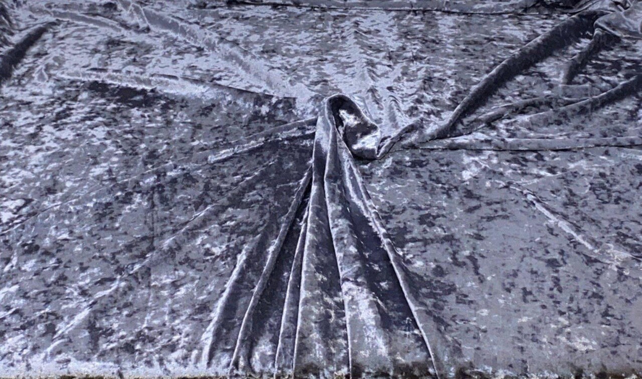 1 Yard Crushed Velvet Velour Stretchy Fabric Soft Plush Stretch 58"-60" Inch Width